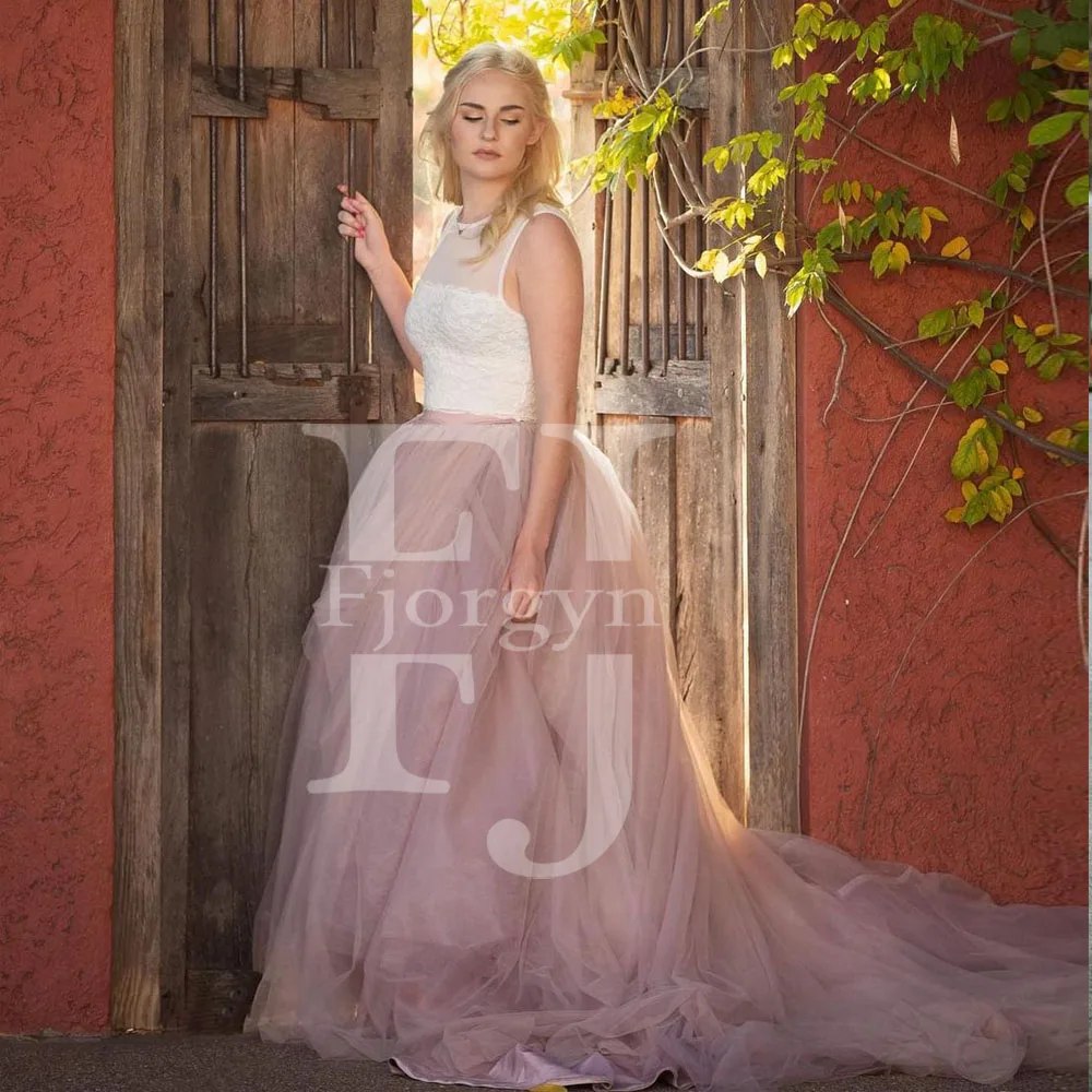 

Customized Long Train Wedding Skirt Big Dream Pink Tulle Maxi Skirts for Bridal Women Long Party Skirt Photo shoot Photography