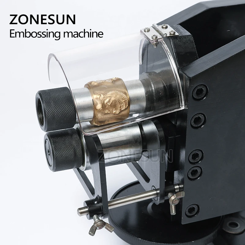 ZONESUN машина для штамповки кожи холодного прессования тиснение повторяющийся