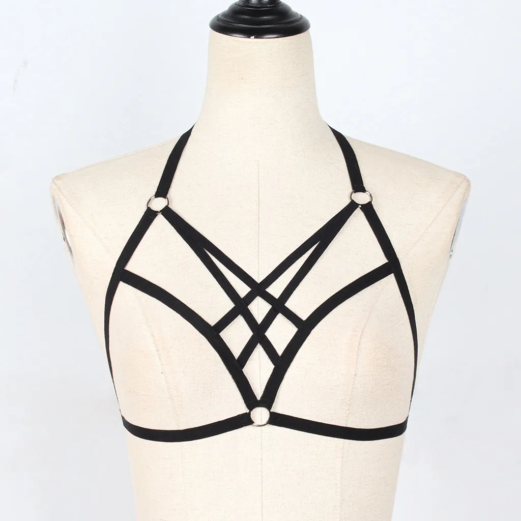 Соблазнительный женский бюстгальтер клетка 2019 эластичный на бретельках с