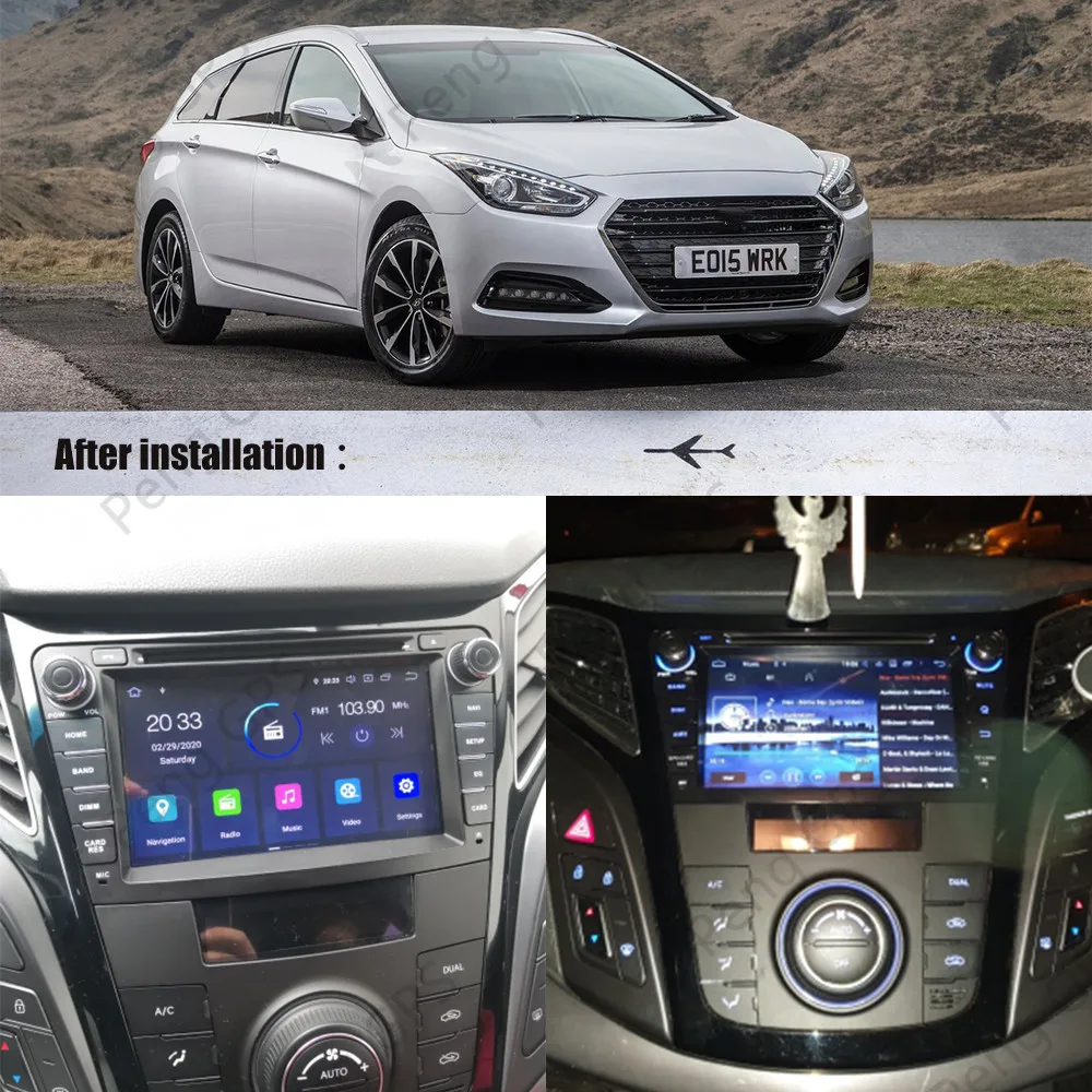Для HYUNDAI I40 I 40 2011 2016 Android радио Автомобильный мультимедийный плеер стерео PX6 DSP DVD GPS