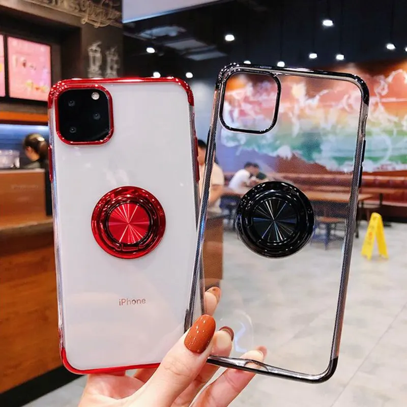 11ProMax Магнитный чехол для iphone 6s 6 s Plus iphone XR X металлический чехол с кольцом для пальца для iphone 8 7 Plus iphone 11 Pro XS чехол для MAX XR