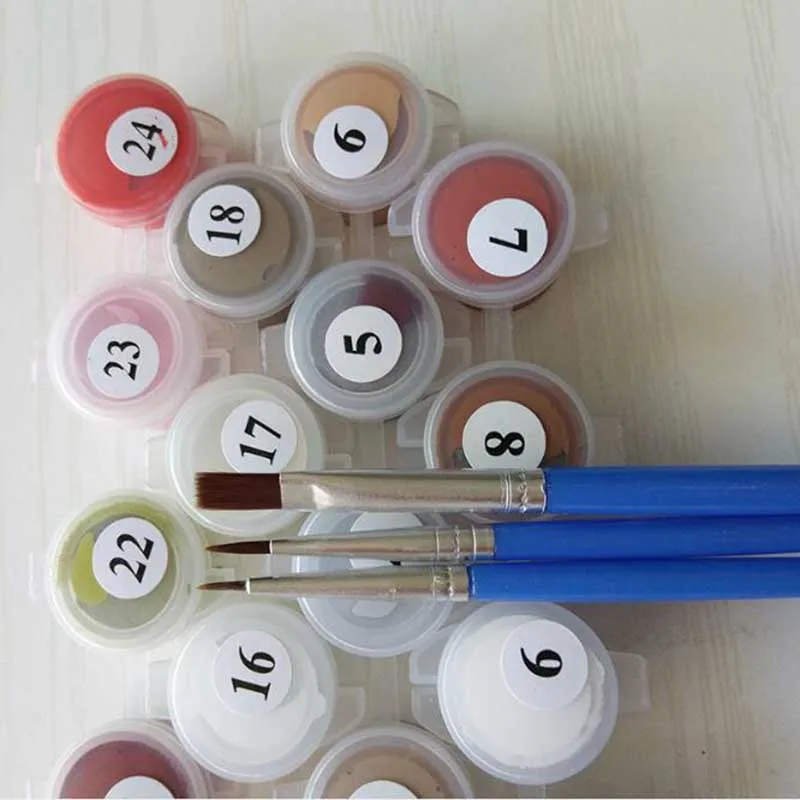 Абсолютно новый горячий воздушный шар живопись по номерам картина маслом на