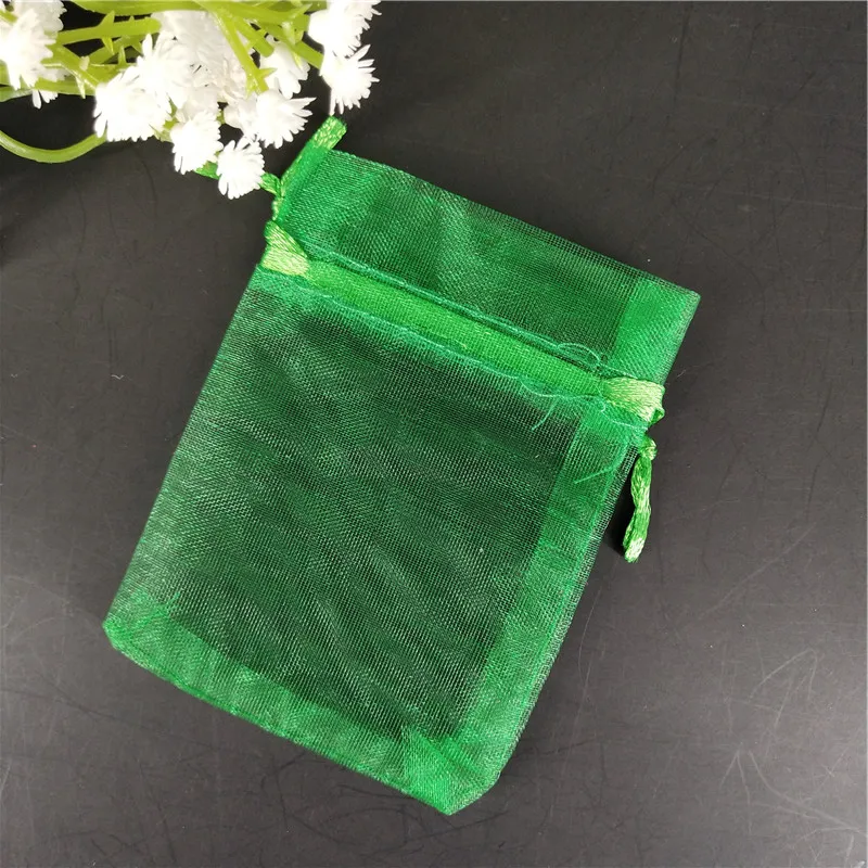 50 шт. ювелирных изделий мешки из органзы подарочные пакеты для упаковки холст