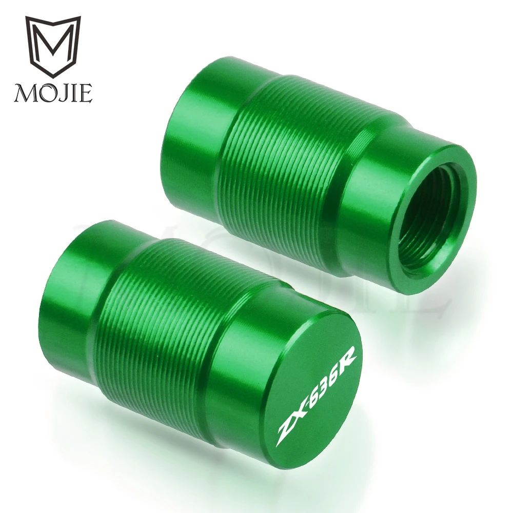 Крышки штока клапана пневматического порта мотоцикла CNC для Kawasaki ZX6RR ZX636R ZX 6RR 636R 636