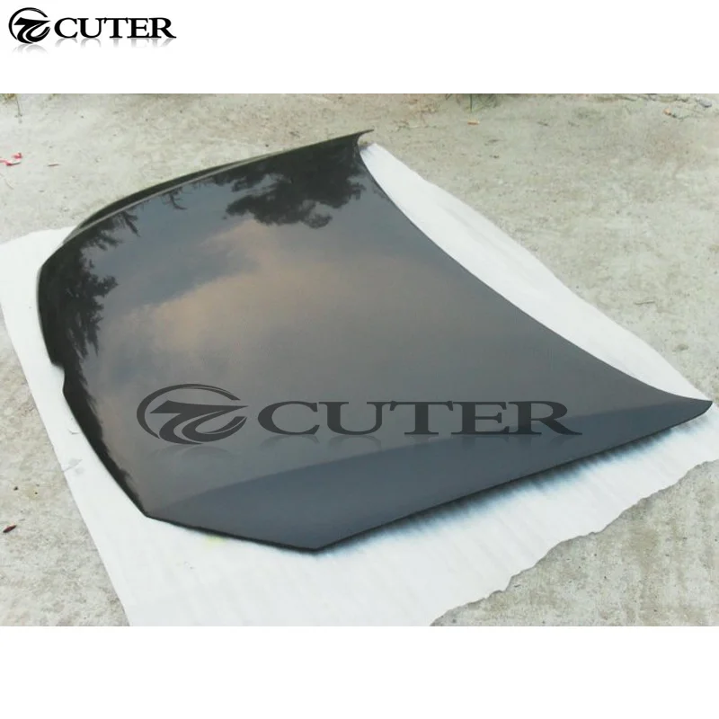 Поло из углеродного волокна автомобильный Стайлинг двигатель Чехлы капота для