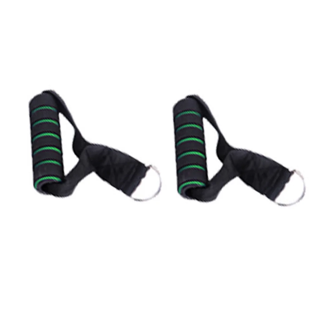

Resistance Band Accessories Pull Rope Safety Door Buckle Sponge Ring Handles Durable Home Gym Fitness Equipment Accessories