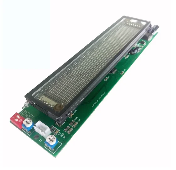 VFD FFT Music Spectrum Level Audio Indicator rhythm LED Display VU Meter Screen OLED For 12V 24V car Amplifier Board | Электроника