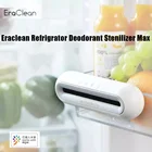 Дезодорирующая дезинфекционная машина для холодильника Eraclean, устройство для сохранения пищевых продуктов, очистки и стерилизации, зарядка через USB