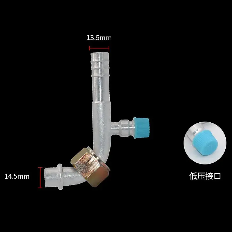 

Шланговое соединение для автомобильного кондиционера, соединение воздушного охлаждения, фитинг OR\R134 с клапаном, фитинг воздушного охлаждения с клапаном