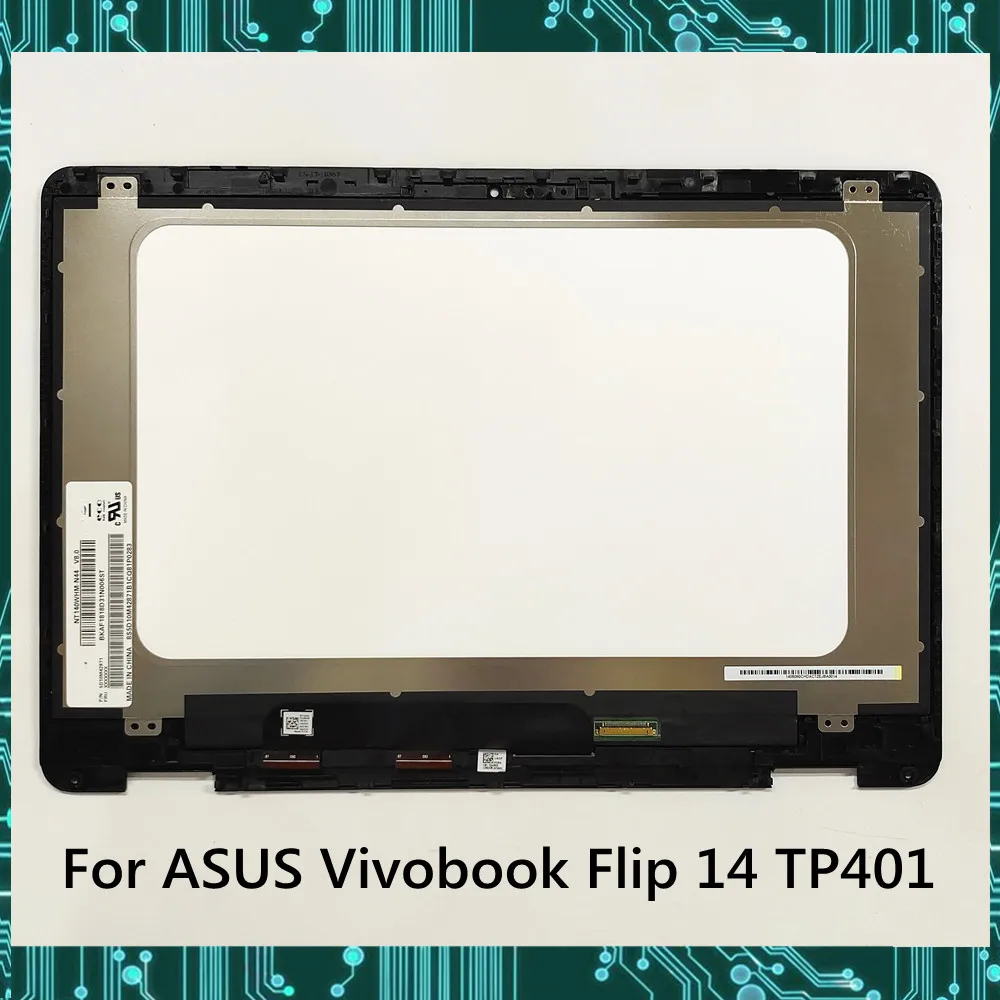 Оригинальный дизайн для ASUS Vivobook Flip 14 TP401 TP401N сенсорный дисплей ЖК-экрана в сборе edp