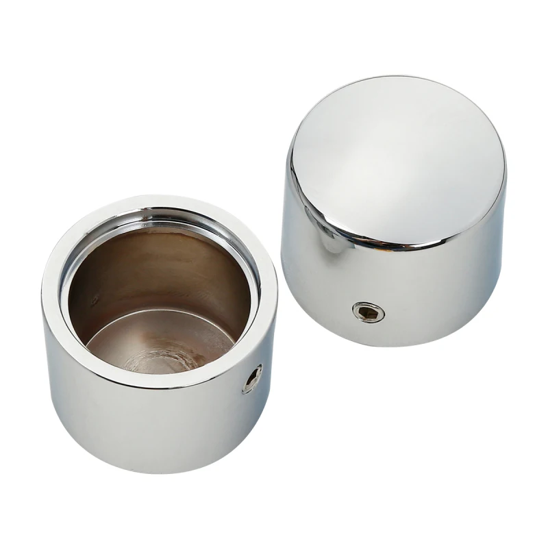 Мотоциклетная хромированная крышка передней оси гайки болт для Harley Touring Softail Road