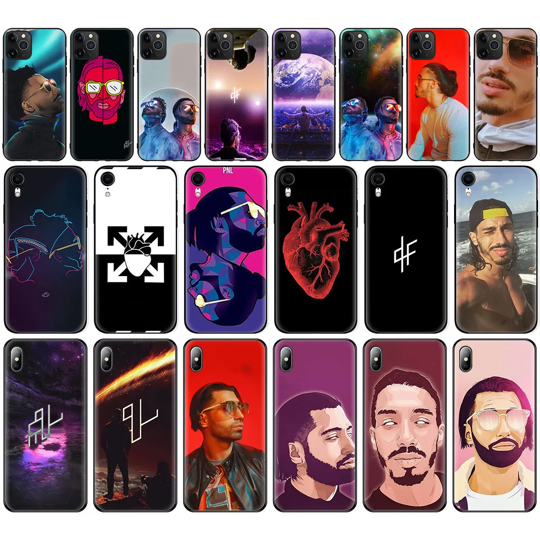 PNL QLF Rapper высококачественный мягкий силиконовый чехол для iPhone 11 Pro Max 6 7 8 Plus 5 5S 6S X XR