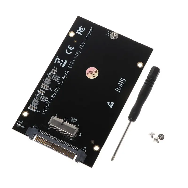 M2 SSD адаптер конвертер для накопителя SFF-8639 U.2 комплект карт адаптера MacBook Air Pro Retina