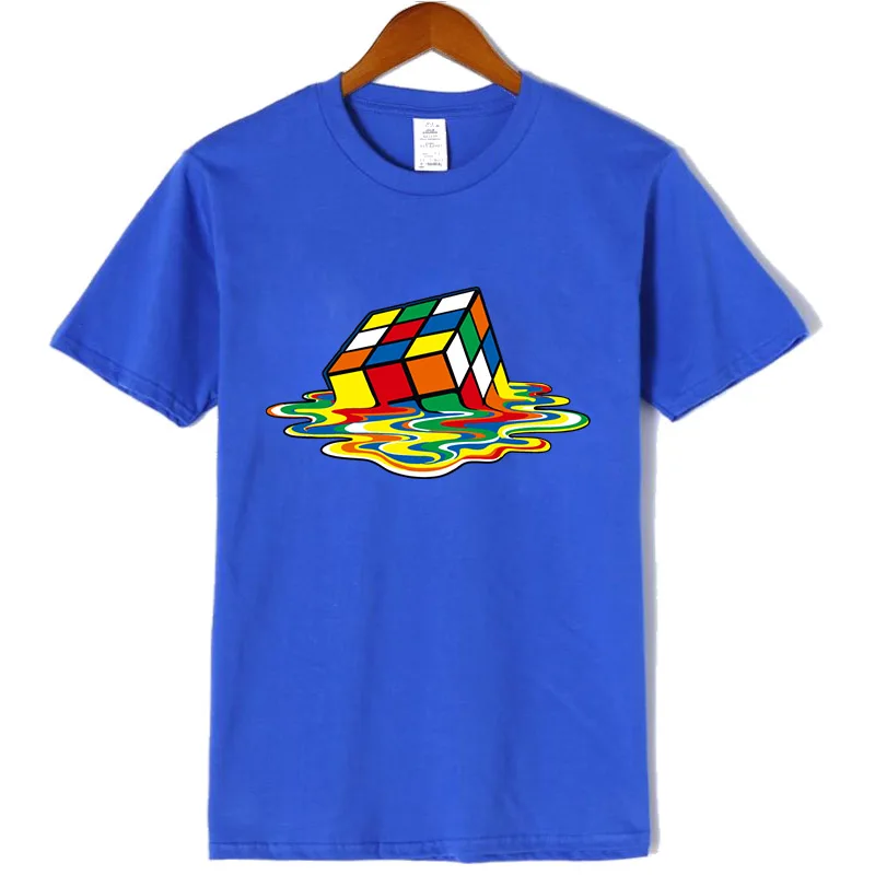 

New Men's Casual High-quality 100% Cotton Short-sleeved T-shirt Printing O-neck T-shirt Men's Casual Hip-hop T-shirt