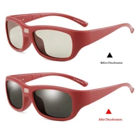 Situ Driver Goggles 0.1 Second Photochromic Polarized Sunglasses LCD Computer Chip Anti-Glare Chameleon Glasses For Men/Women