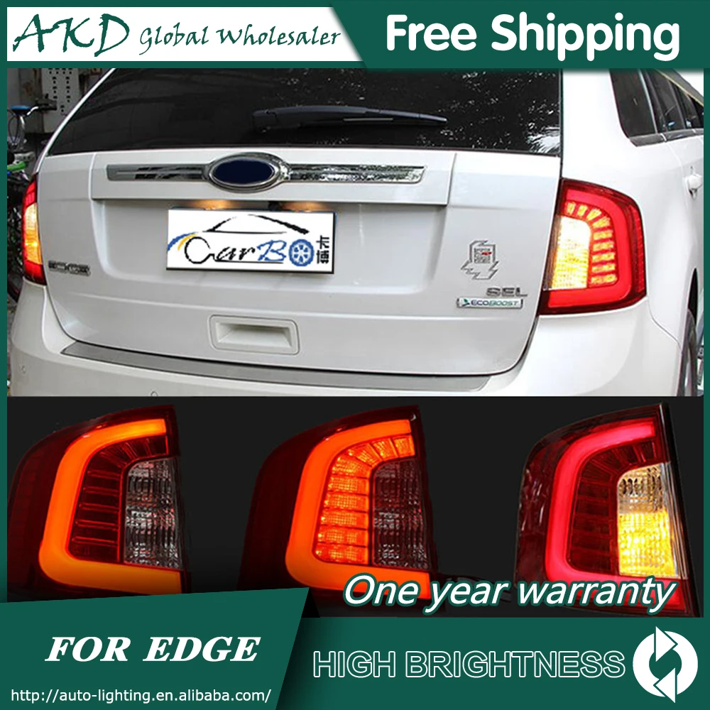 Задняя фара для автомобиля Ford Edge 2012 2014 задние фары светодиодные противотуманные