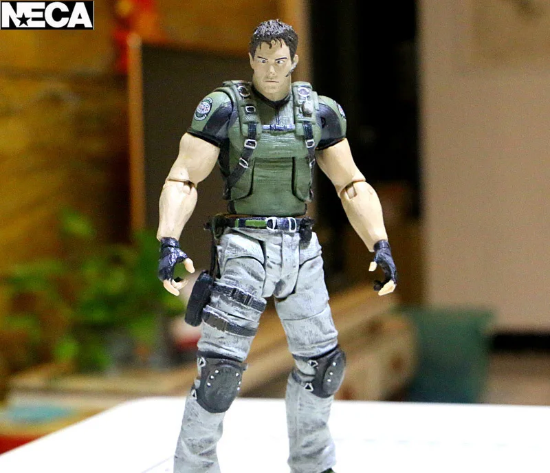 18 см 7 дюймов NECA персонаж Криса Редфилда фигурка ПВХ Коллекционная модель игрушки
