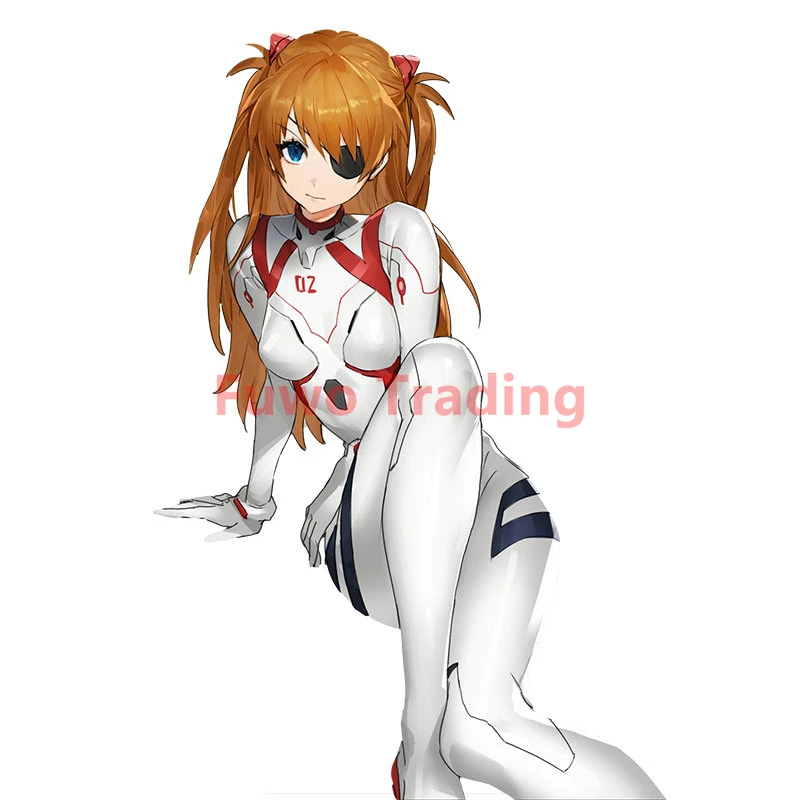 

Fuwo Trading Naughty Bodysuit Anime Girls Cameltoe Souryuu Asuka Langley Auto Car Sticker Cartoon Anti ScratchFilmWaterproof PVC