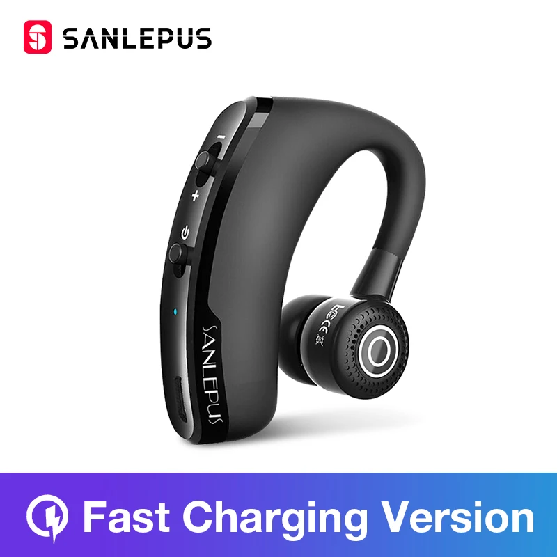 Fast Charging SANLEPUS Bluetooth наушники беспроводные наушники гарнитура вкладыши с HD микрофоном для телефона iPhone samsung xiaomi - Цвет: Fast Charging