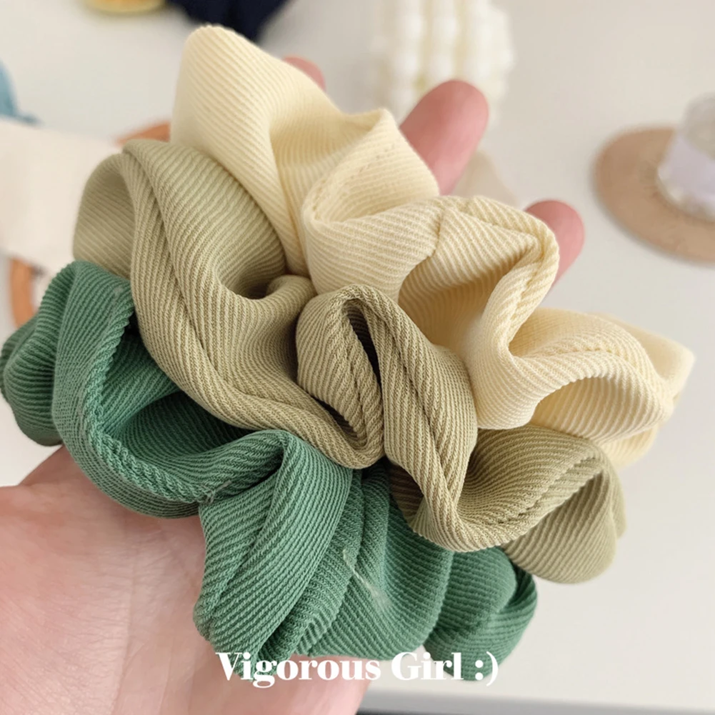 

1 Pcs Scrunchies Hair Ring Candy Color Hair Ties Rope Autumn Winter Women Ponytail Hair Accessories Colorful Girls Hairband Gift