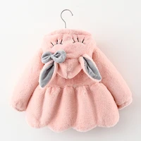 winter newborn baby girls clothes warm velvet faux fur jacket outerwear for infant baby girl clothing birthday outfit coats bag