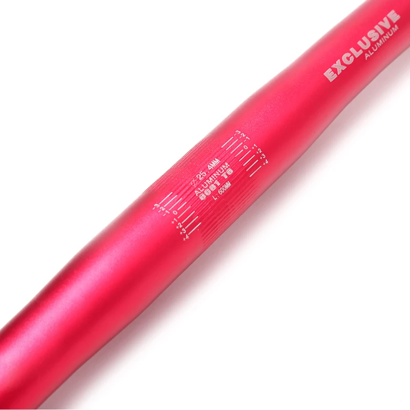

Bicycle Bar Handle 25.4mm 60cm Straight Riser Bar Mountain Bike Bicycle Aluminum Alloy Handlebar high quality