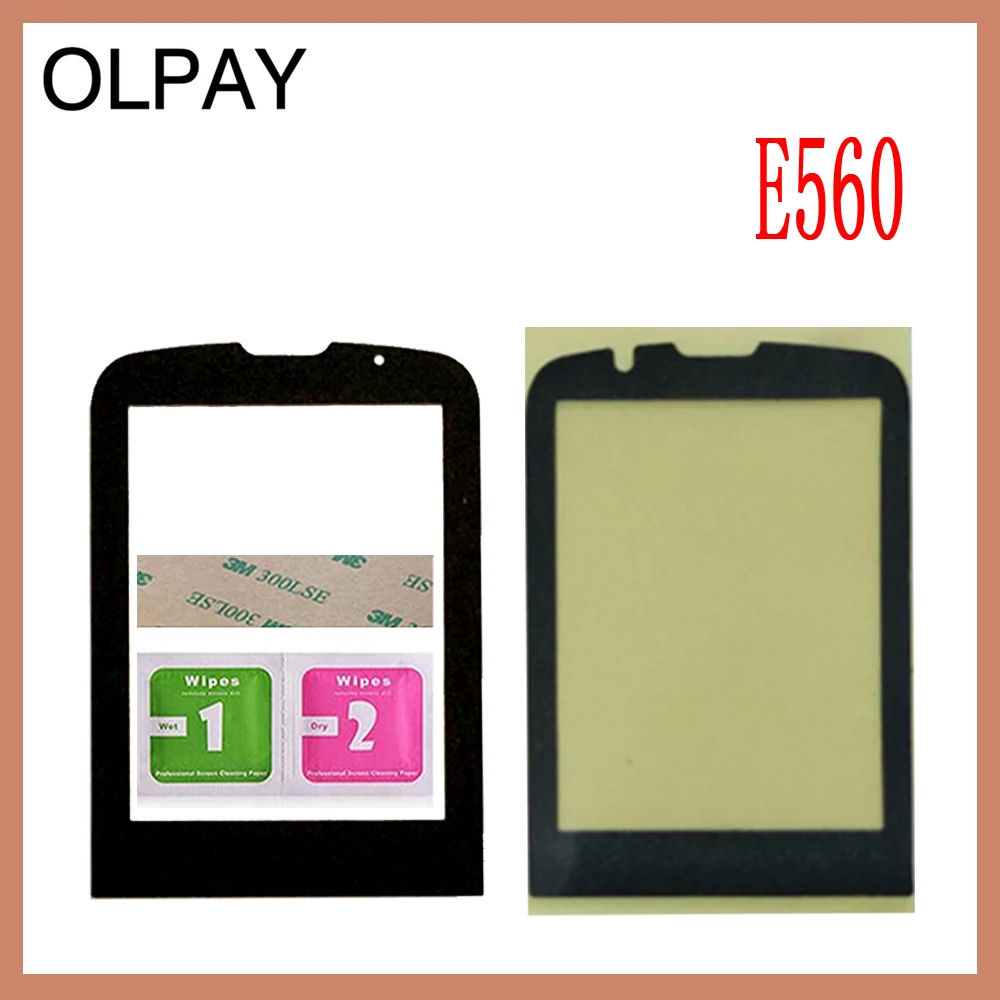E560 New Original Front Glass Lens For Philips Xenium Philips E560 E570 E571 X623 X1560 X5500 Not Touch Screen Free Shipping - Цвет: E560