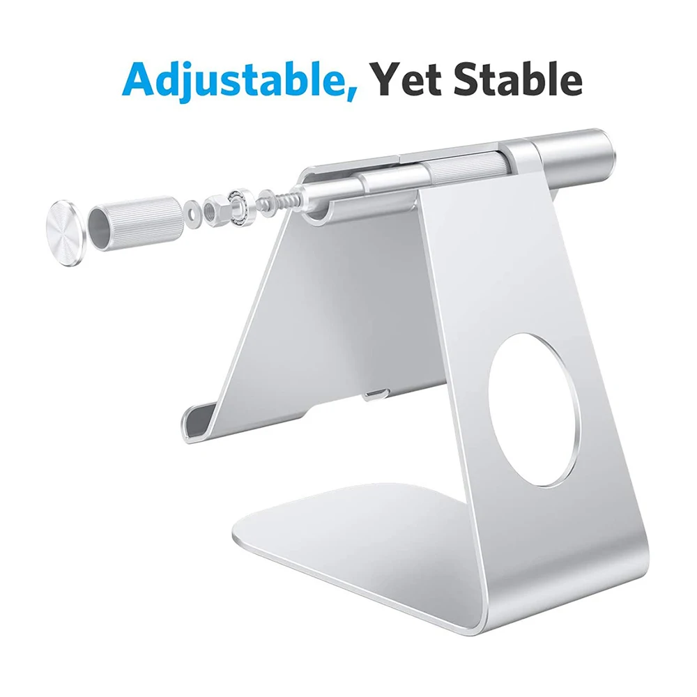 aluminum tablet stand for apple ipad support tablet holder mount for ipad iphone samsung huawei smart phone 180 degree rotation free global shipping