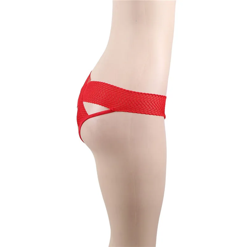 

Women Sexy Underwear New Plus Size Hollow Out Lingerie Lace See-Through Panties Fashion Low-Waistline Briefs Comfortable KM 5153