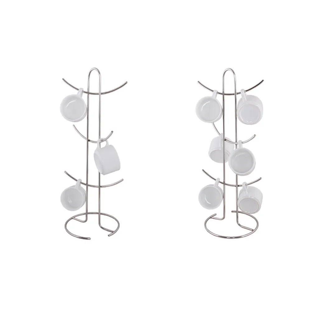 

Stainless steel metal Cup display rack store cup potting plant holder showing desktop stand cup holder furniture accessories