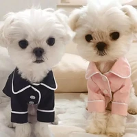 cute dog pajamas pet clothing for small medium dogs cats coat luxury jacket clothes chihuahua yorkies puppy costume ropa perro