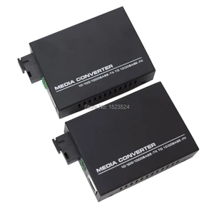 1 пара, оптический медиаконвертер 10100 Мбитс