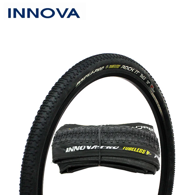 

INNOVA-PRO Bicycle Tire 50-559 26x2.0 Ultralight Tubeless Folding Tires 120TPI 35-65PSI Bike Equipment Parts