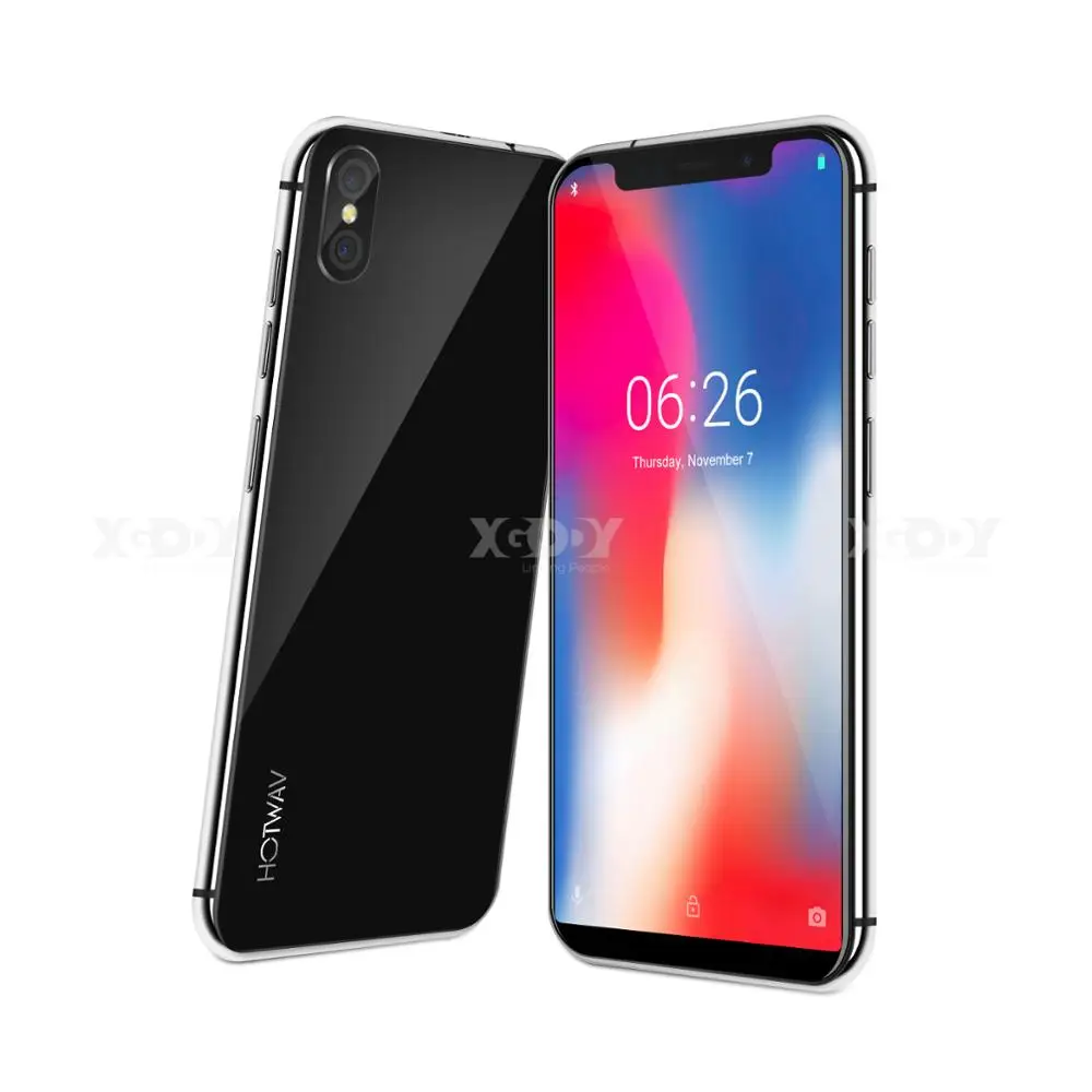 Смартфон XGODY Symbol Max 4G экран 6 26 дюйма 18:9 Android 8 1 3 Гб ОЗУ 32 ПЗУ 3150 мАч четыре ядра две