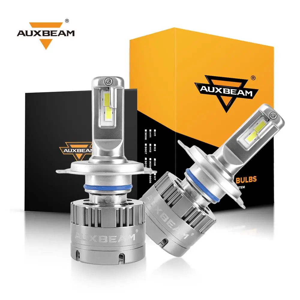 Автомобильные светодиодные лампы Auxbeam 12/24 В 70 Вт 6000K H1 H4 H7 9005 9006 лм|Передние LED-фары