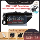 Автомобильная Мультимедийная система, 10 дюймов, Android 11, GPS-навигация, WIFI