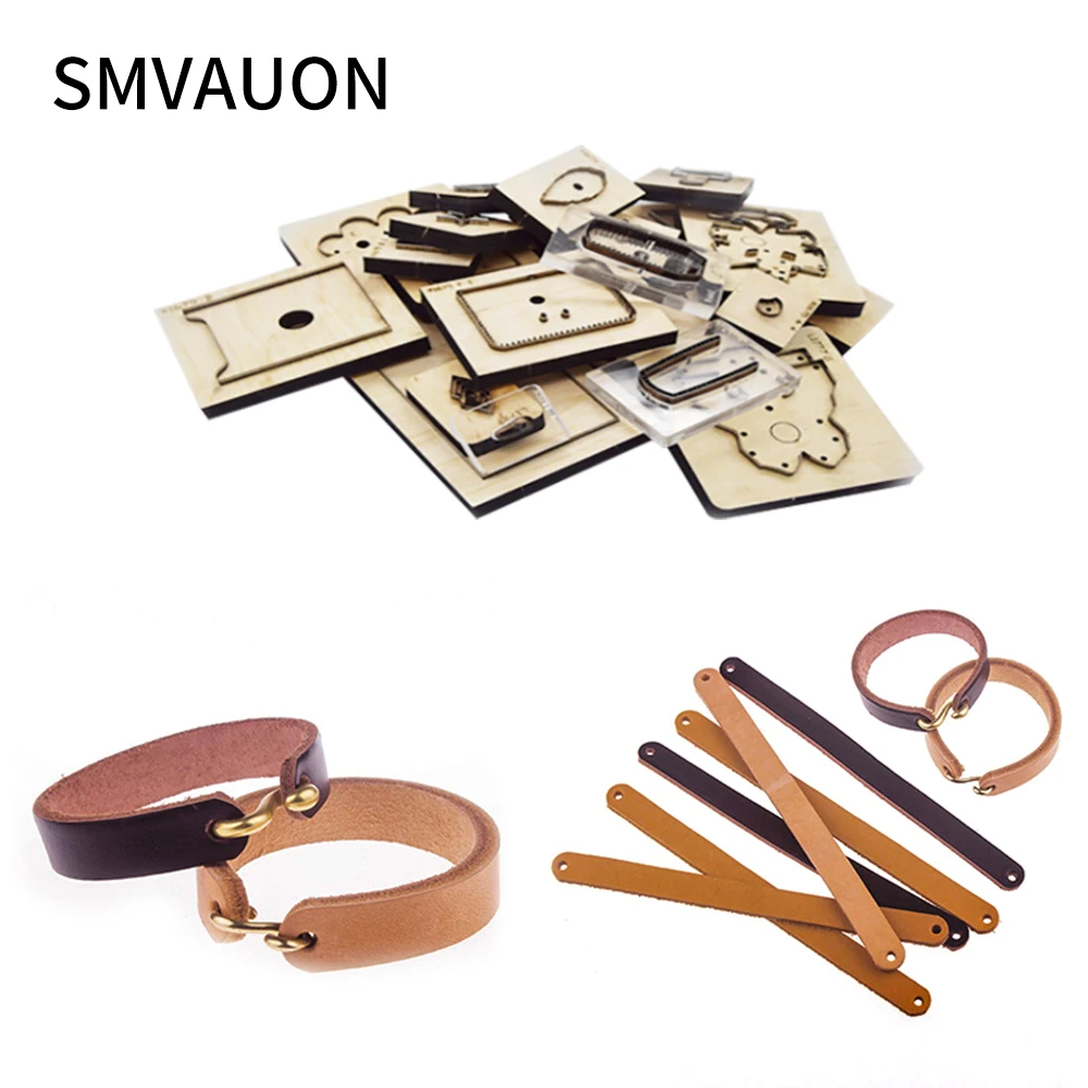 

New Wooden Cutting Die Fashion Wristband Straight Die Leather Cutting Die Wood Mold Tool