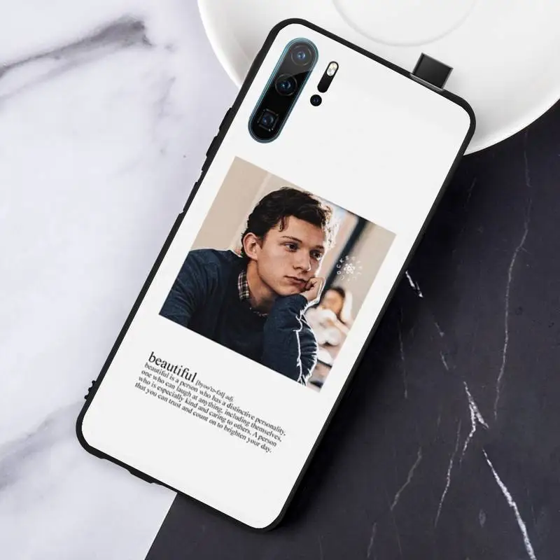

TOM HOLLAND America actor funda cover coque Phone Case For Huawei honor Mate P 10 20 30 40 Pro 10i 9 10 20 8 x Lite
