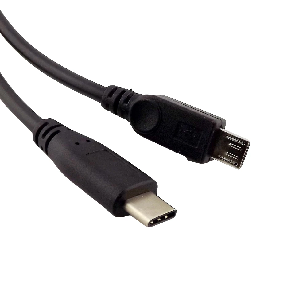 1x USB 2 0 тип А папа к 3 1 Тип C и Micro B разъем для зарядки передачи данных Y разветвитель