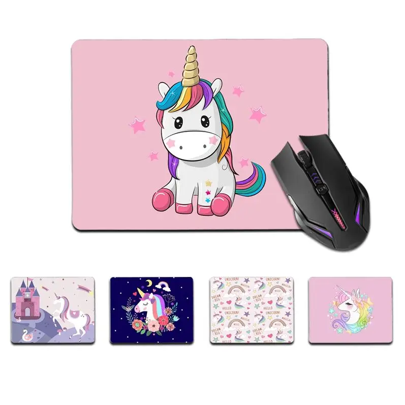 FHNBLJ Top Quality Cool Unicorn Gamer Speed Mice Retail Small Rubber Mousepad Top Selling Wholesale Gaming Pad mouse