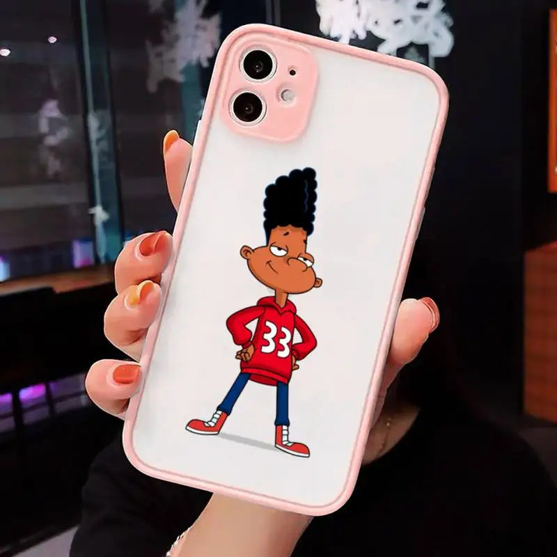 

Hey Arnold American cartoon tv Phone Cases matte transparent For iphone 7 8 11 12 plus mini x xs xr pro max cover