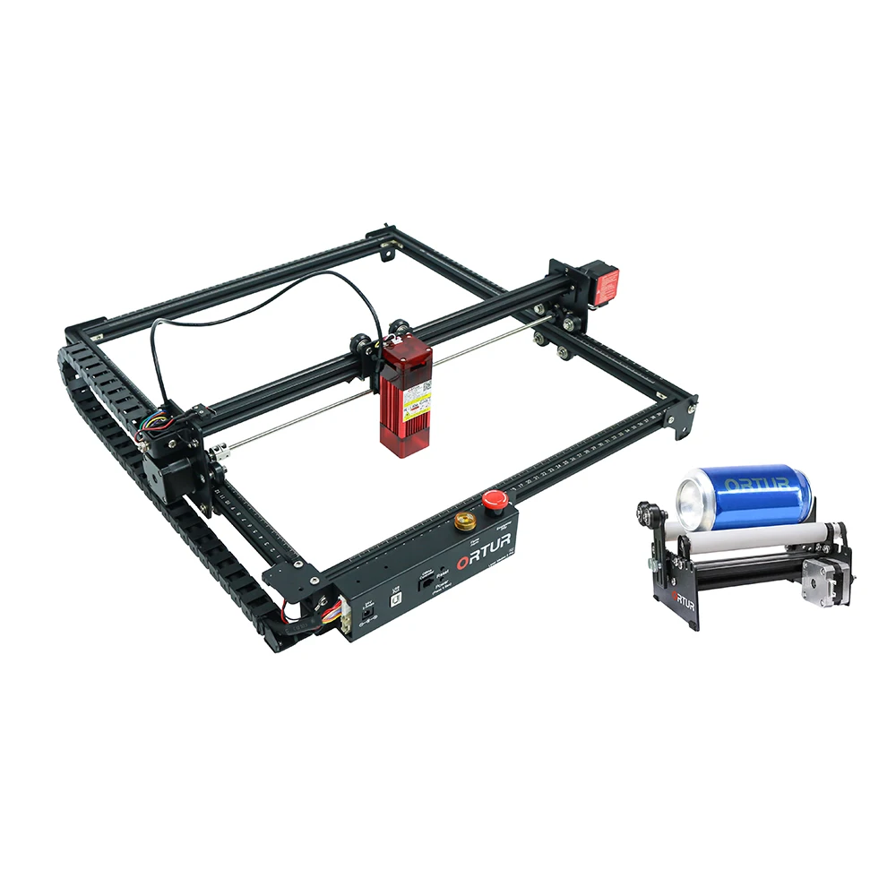

Лазерный фрезерный станок Ortur Laser Master 2 PRO с ЧПУ для ручной работы, рабочая зона для рабочего стола по дереву 40x40 см, ценовый подарок на Рождест...