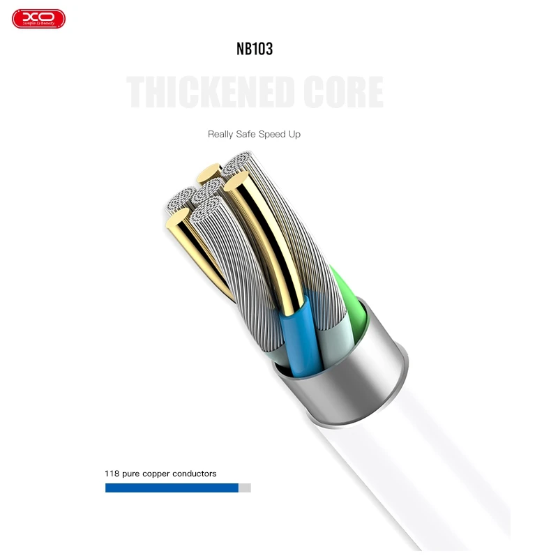 USB кабель XO Type C для HuaweiP30 Micro передачи данных и зарядки мобильный телефон ноутбук
