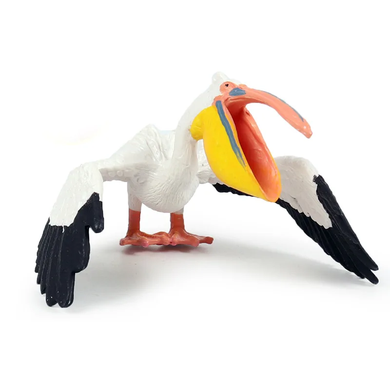 Pelican животных статуэтки коллекционные игрушки с рисунками птиц и познание
