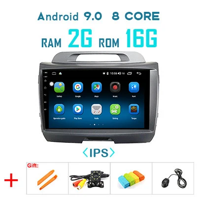 9.0 2G 16G Android 9,0 1280*720P Carplay 4G 64G gps для Kia Sportage 3 4 SL 2010 2011 2012 2013 мультимедийное радио без DVD блока - Цвет: 9.0 2G 16G