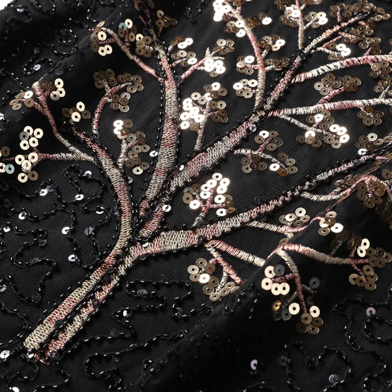 Женские майки с блестками однотонные свободные элегантные топы вышивкой для