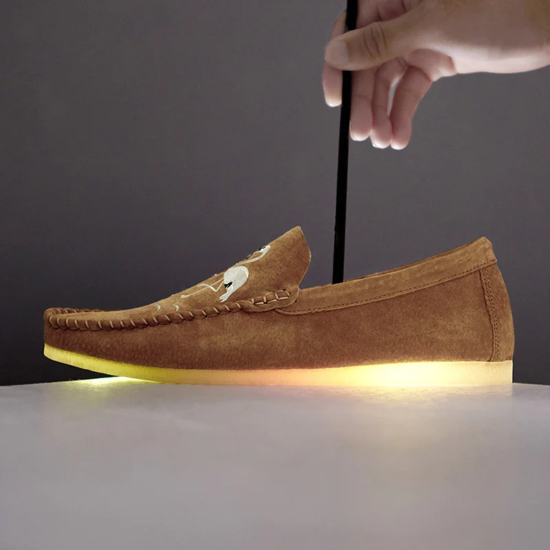 Fashion Style Soft Moccasins Men Loafers High Quality pig Leather Shoes Flats wedding Driving Big size 38-48 w5 | Обувь