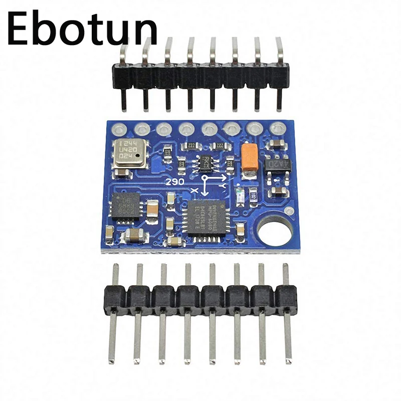 Датчик модуля MPU6050 HMC5883L BMP180 GY87 для Arduino | Электронные компоненты и принадлежности