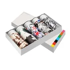 Трусы-боксеры Alilang мужские из модала, пикантное нижнее белье, мужские трусы, нижнее белье, шорты-боксеры