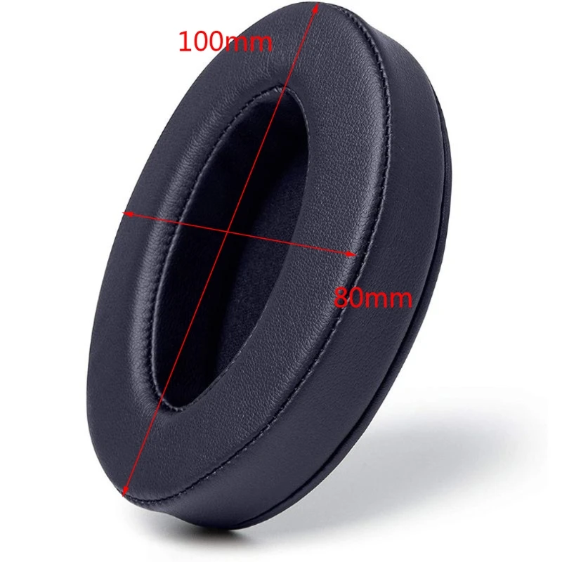 

1Pair Foam Ear Pads Cushion Leather Earpad for ATH-MSR7 M50X M20 M40 M40X SX1